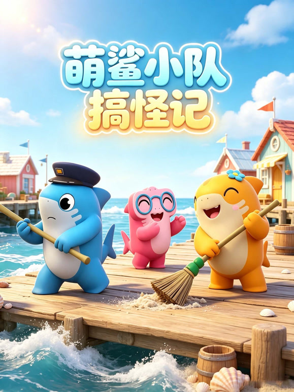 《萌鲨小队搞怪记》完整版免费在线观看