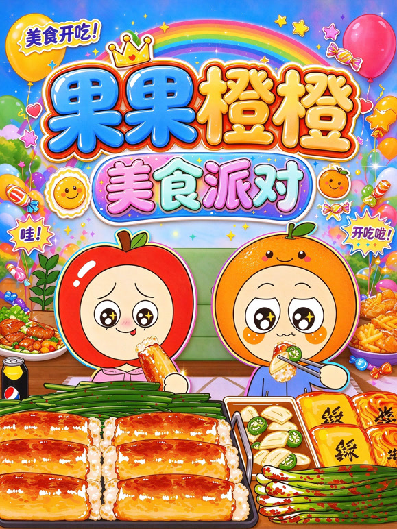 果果橙橙美食派对免费在线观看