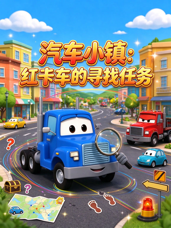 汽车小镇红卡车的寻找任务免费在线观看