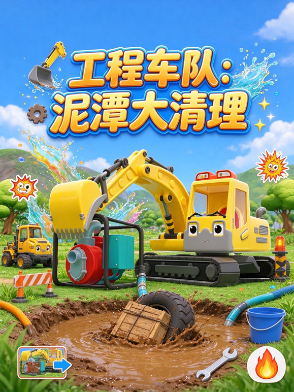工程车队泥潭大清理免费在线观看