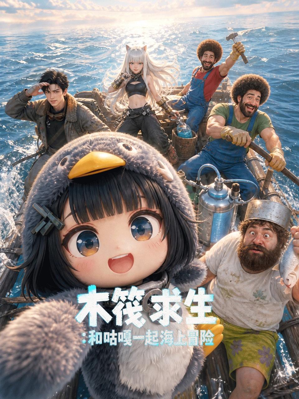 木筏求生和咕嘎一起海上冒险免费在线观看