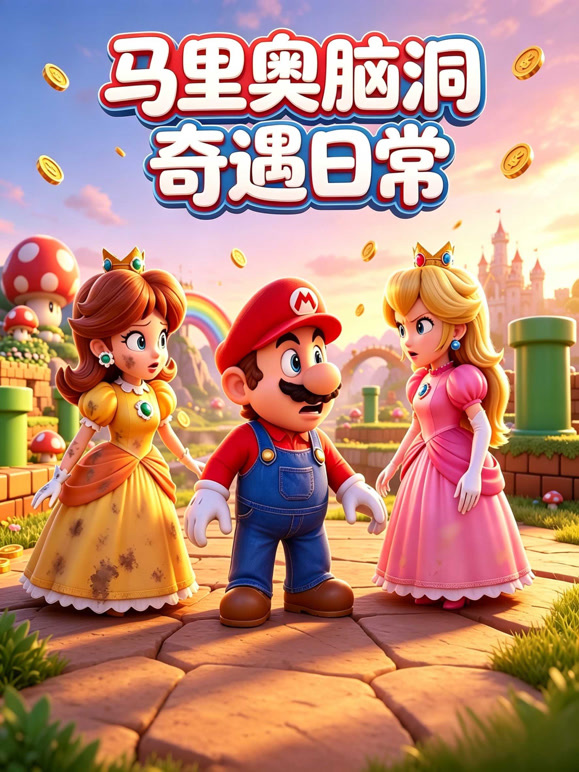 《马里奥脑洞奇遇日常》完整版免费在线观看